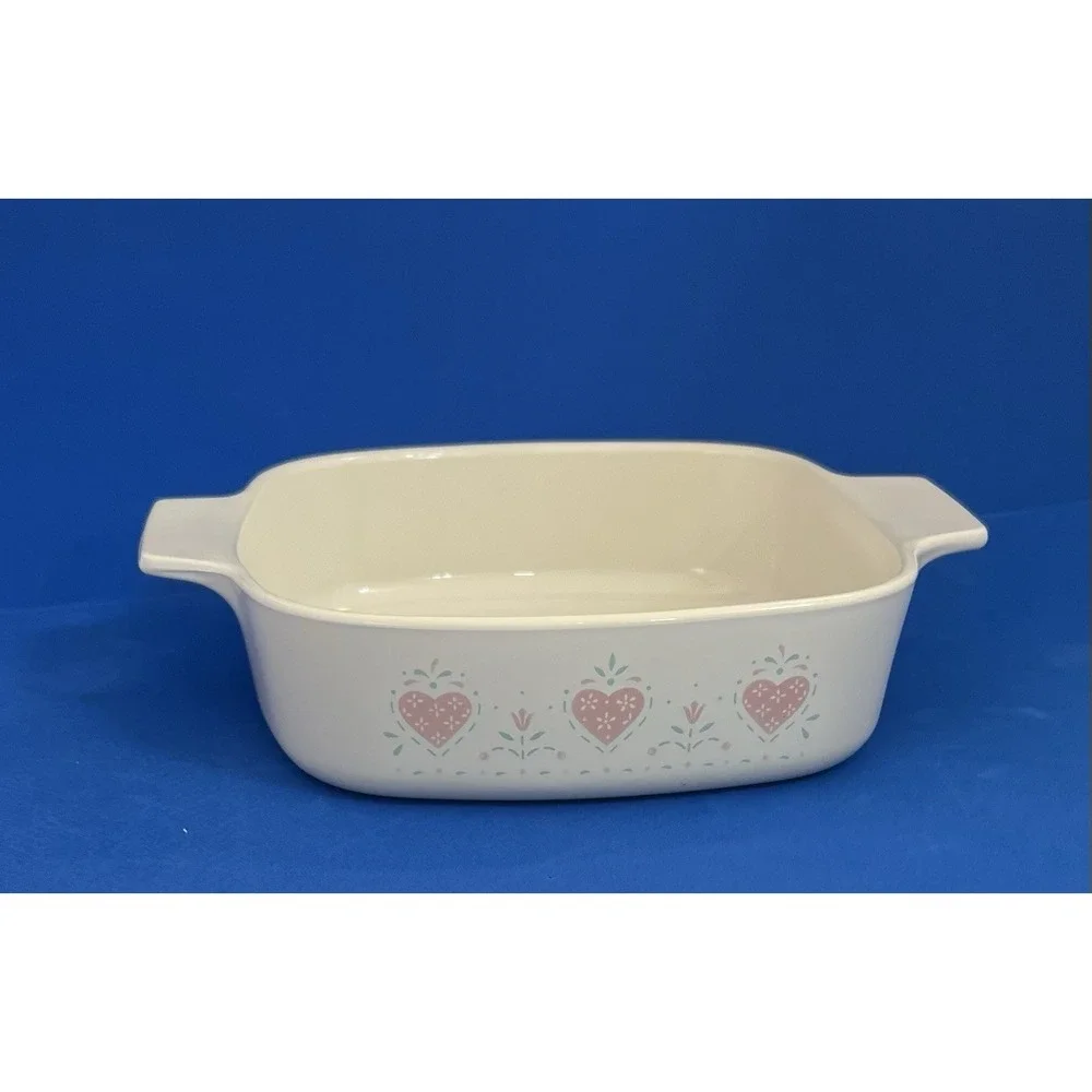 Kitchen-Vintage Forever Yours Corning Ware Casserole Dish 1 Liter A-1-B